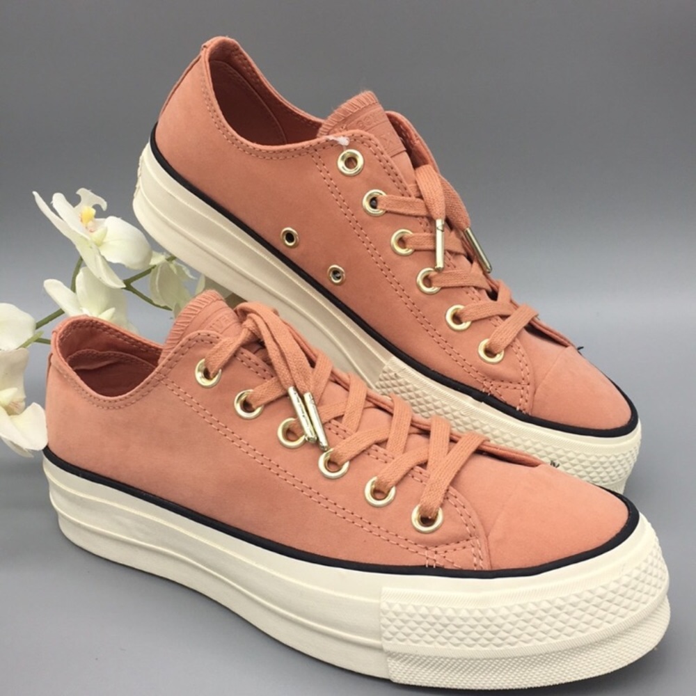 Converse CTAS LIFT OX pink blush/blue/egret - Picture 7 of 8